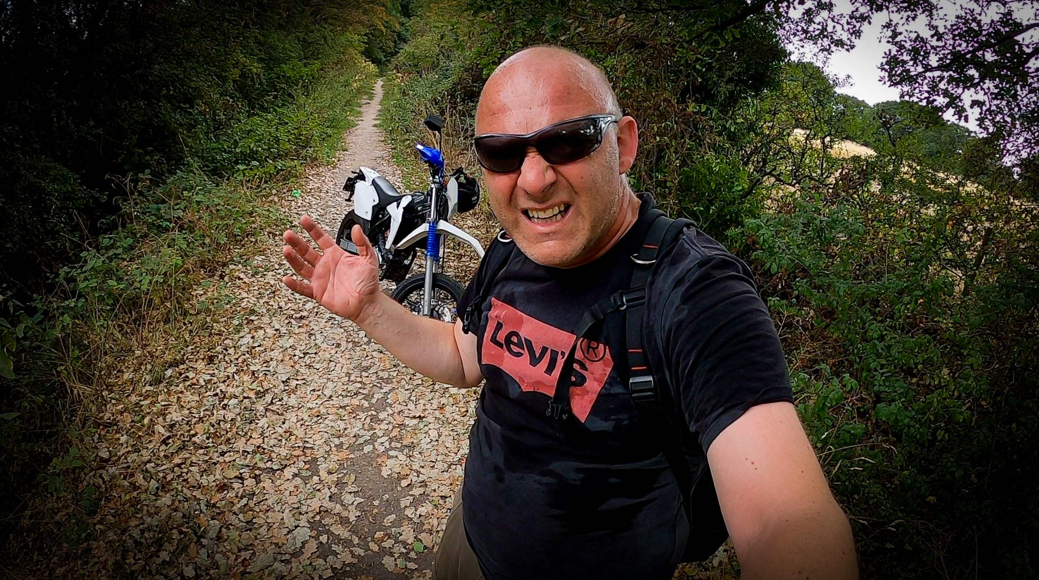 How to push a motorcycle many miles | I blew my engine far from home